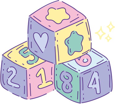 Grafika przedstawiająca zabawki